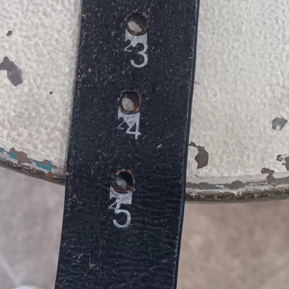 VOLCOM Stone Genuine Leather w Chrome Hardware Graphic Belt - Picture 11 of 11